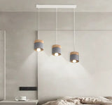 Nordic Macaron Wood Pendant Light for Dining Room