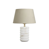 Alabaster Dual Lit Table Lamp