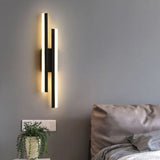 Minimalist Double Linear Dimmable Modern Wall Lights