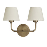 Albany Double Wall Light Natural Cotton Shades