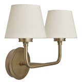 Albany Double Wall Light Natural Cotton Shades