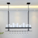 Candle Holder Black Kitchen Pendant Light