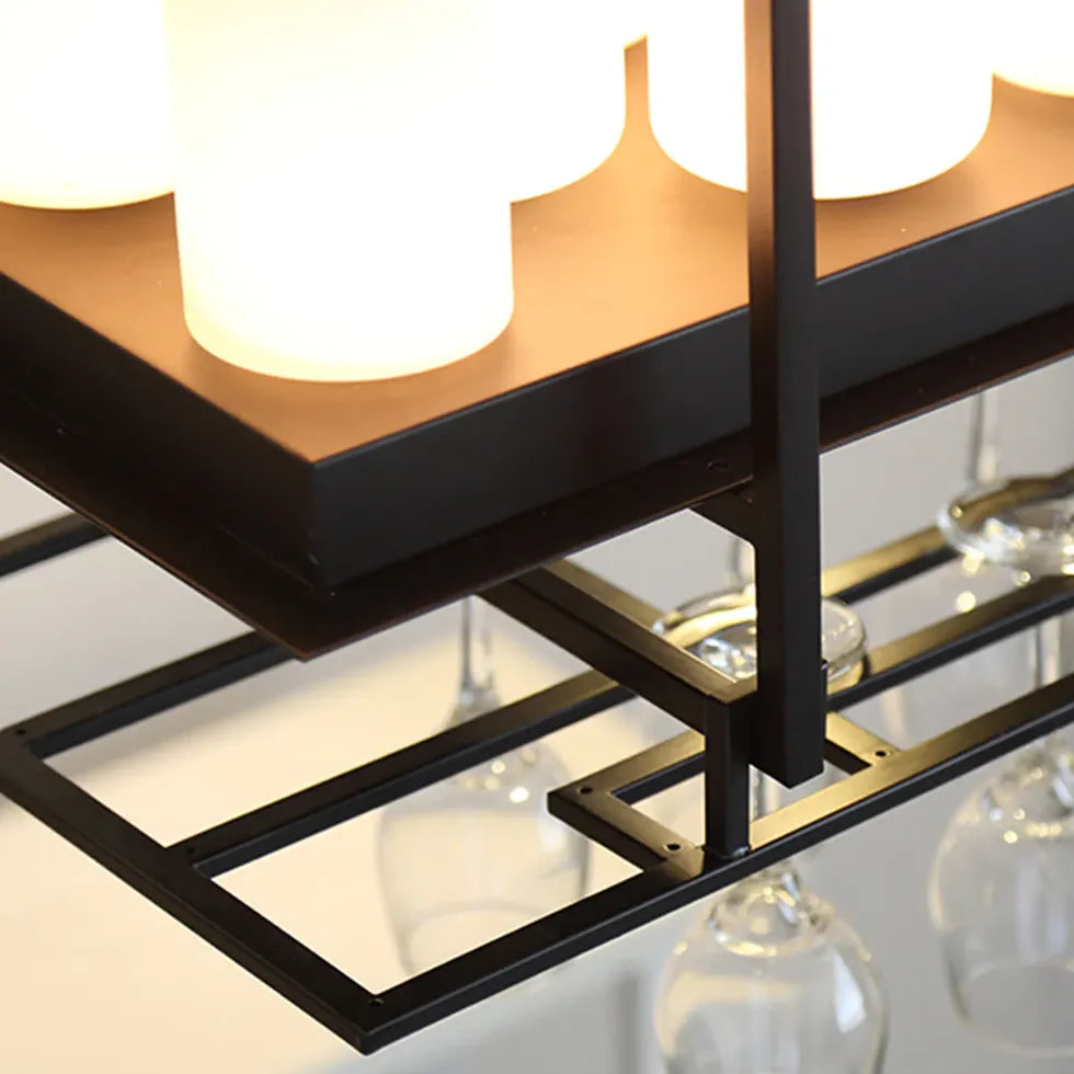 Candle Holder Black Kitchen Pendant Light