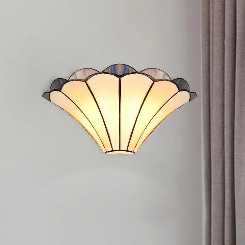 Tiffany Shell Shaped Vintage Wall Lights