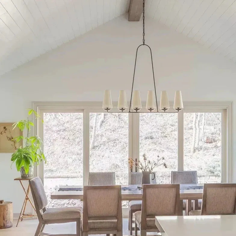 Tapered Chain Kitchen LED Chandelier