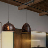 Black Hollow Design Minimalist Kitchen Pendant Light