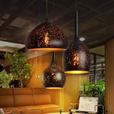 Black Hollow Design Minimalist Kitchen Pendant Light