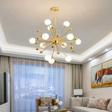 Luxury Planet Gold Kitchen Chandelier