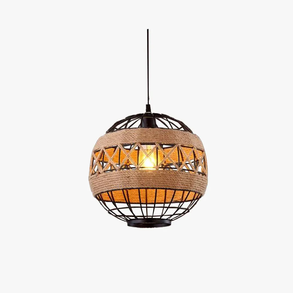 Spherical Cage Design Vintage Kitchen Pendant Light