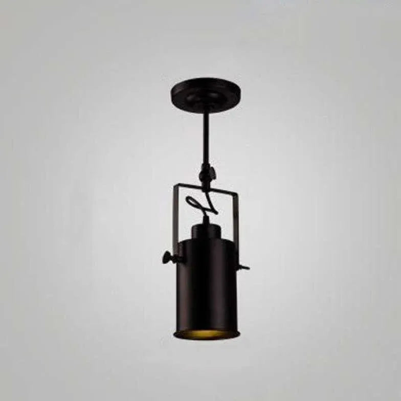 Three-Light Black Living Room Ceiling Light