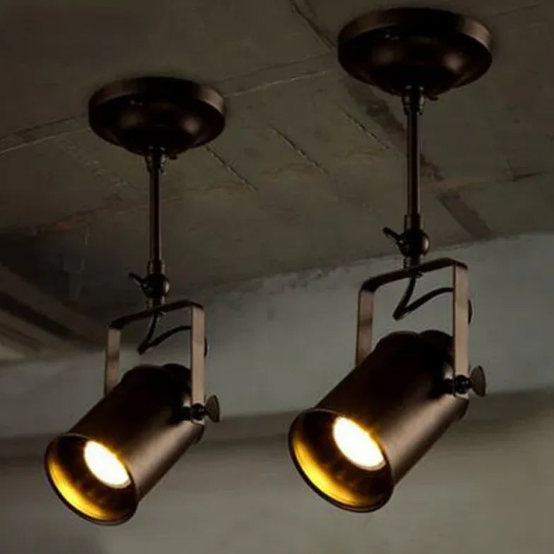 Three-Light Black Living Room Ceiling Light