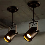 Three-Light Black Living Room Ceiling Light