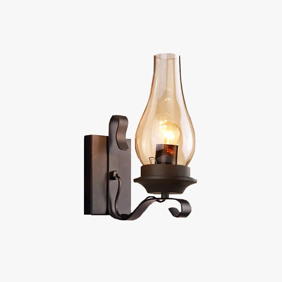 Classic Candle Iron Vintage Wall Lights