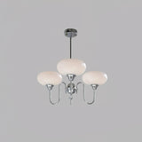 Milky White Glass Vintage Pendant Light