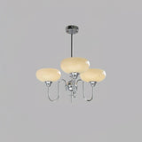 Milky White Glass Vintage Pendant Light