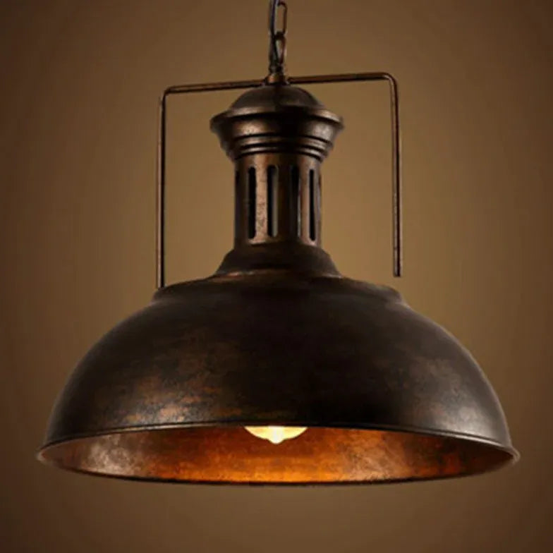 Metal Arch Industrial Kitchen Pendant Light