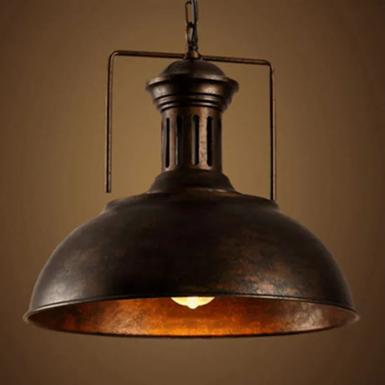 Metal Arch Industrial Kitchen Pendant Light