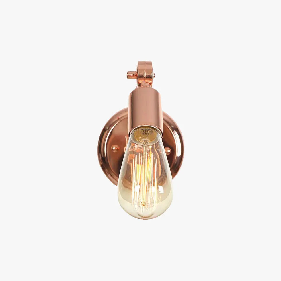 rose gold wall lights indoor