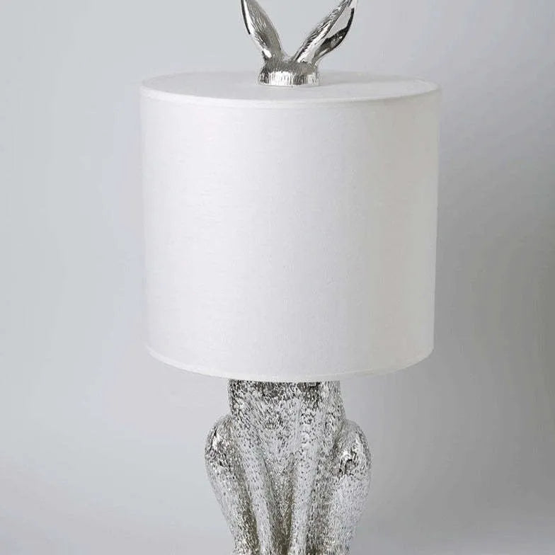 Rabbit Cylinder Shape Bedside Table Lamp