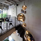 Modern Lava Glass Pendant Light for Dining Room