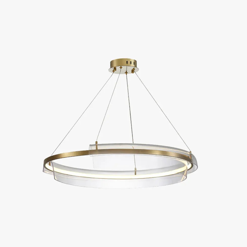 Ring Design Gold Modern Minimalist Pendant Light