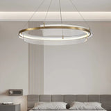 Ring Design Gold Modern Minimalist Pendant Light