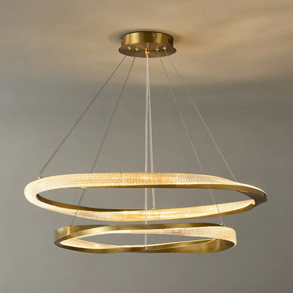 Round Design Modern Luxury LED Pendant Light