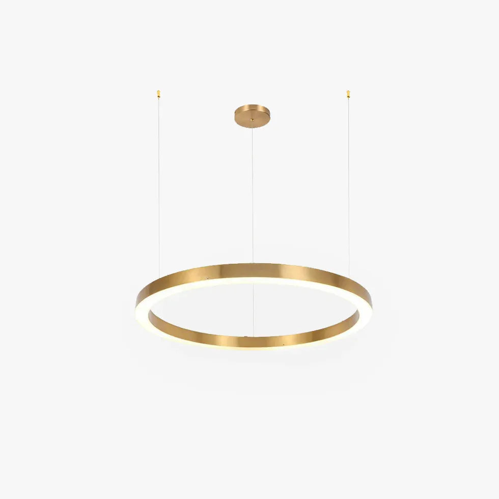 Multi-Ring Gold LED for Pendant Light