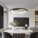 Ring-shaped Metal Acrylic LED Kitchen Pendant Light