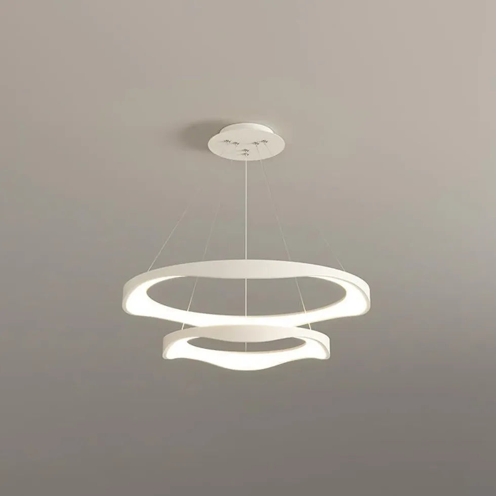 Ring-shaped Metal Acrylic LED Kitchen Pendant Light