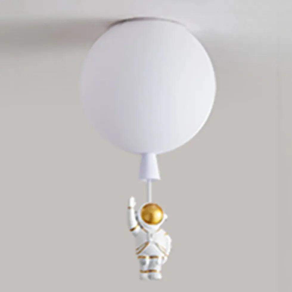 Astronaut Cartoon Design Bedroom Ceiling Light