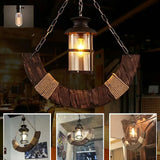 Chain-Hanging Design Vintage Kitchen Pendant Light