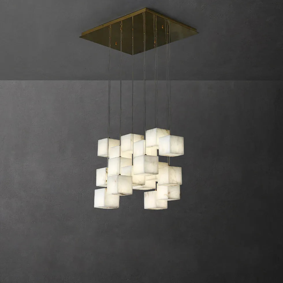 Geometric Cube Modern LED Kitchen Pendant Light