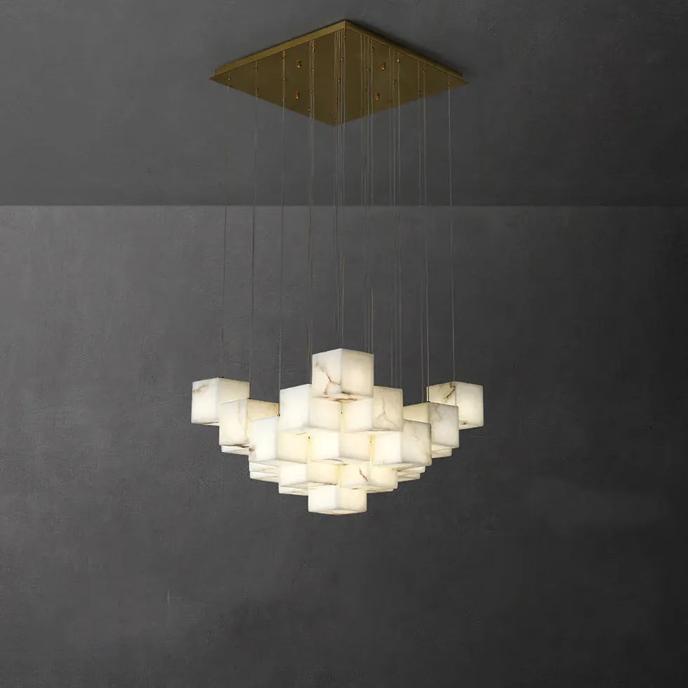 Geometric Cube Modern LED Kitchen Pendant Light