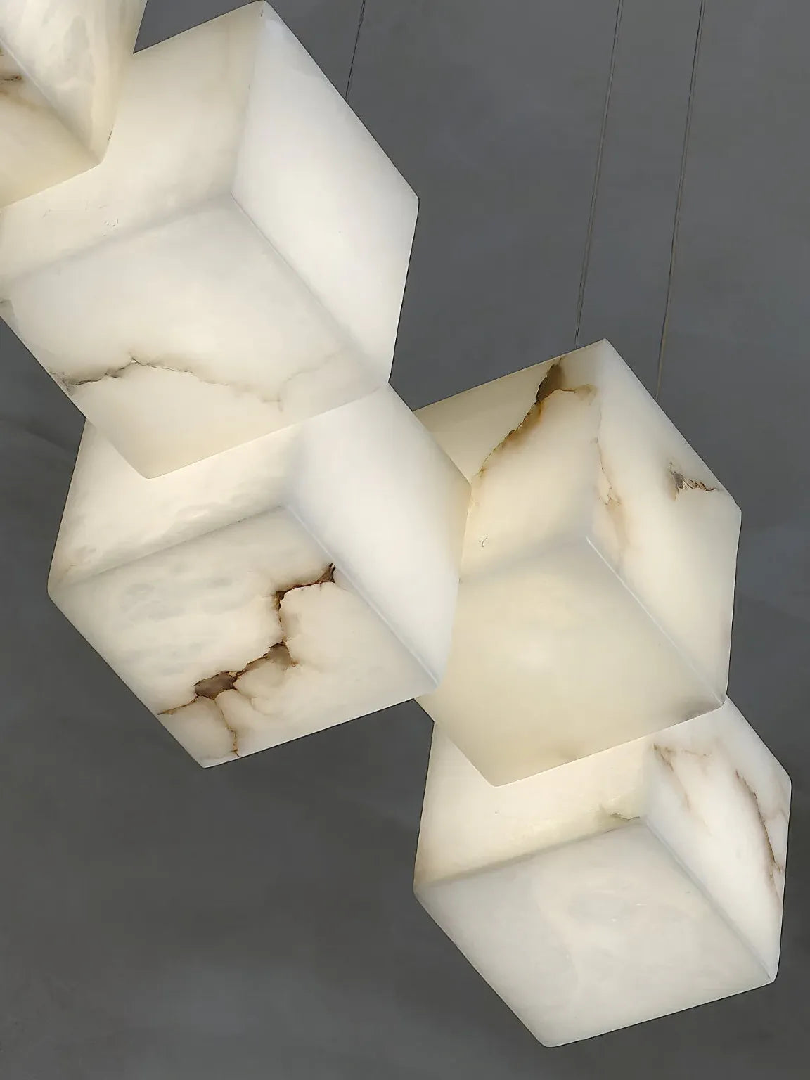 Geometric Cube Modern LED Kitchen Pendant Light