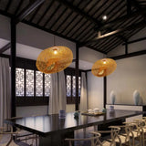 Bamboo Woven Rattan Kitchen Decorative Pendant Light