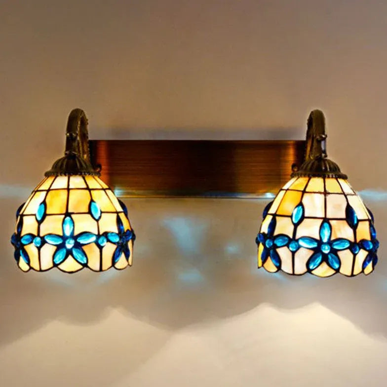 Colored Glass Wall Lights Indoor Vintage