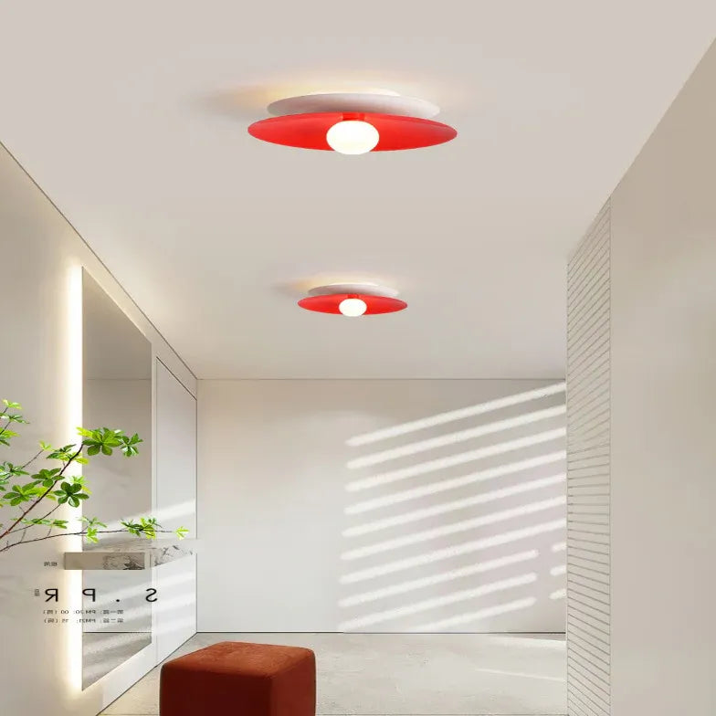 Disc-Shaped Minimalist Modern Ceiling Light