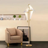 Bird-Shaped Decorative Metal Artistic Floor Lamp