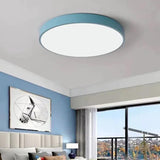 Blue Bedroom Modern Flush Ceiling Lights