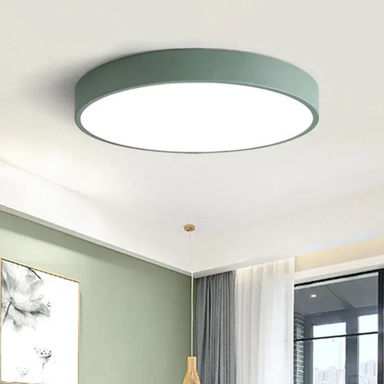 Blue Bedroom Modern Flush Ceiling Lights