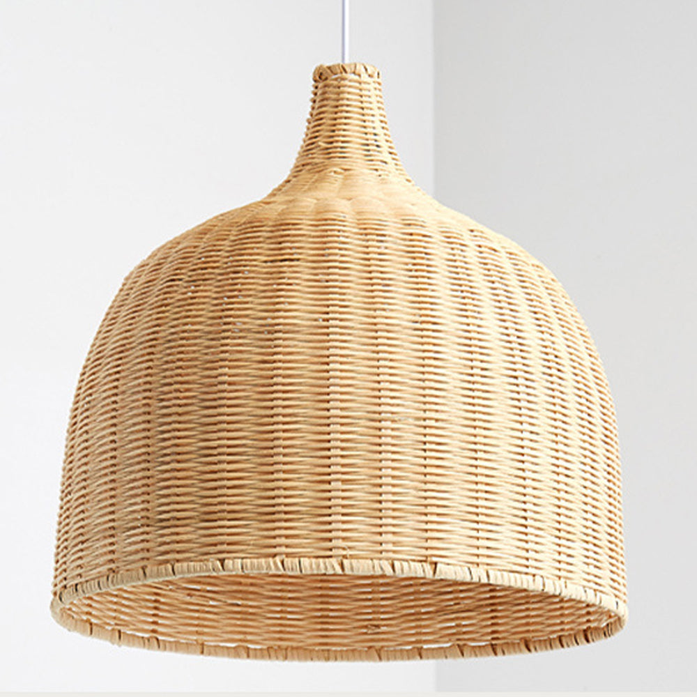 Bohemian Wicker Woven Rattan Pendant Light