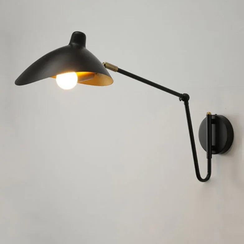 Adjustable Swing Arm Industrial Reading Light