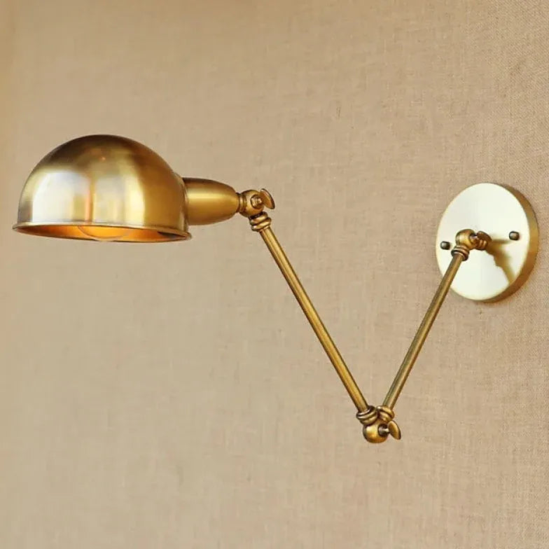 Bronze Swing Arm Industrial Wall Lights