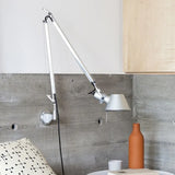 Silver Wall Light Plug in