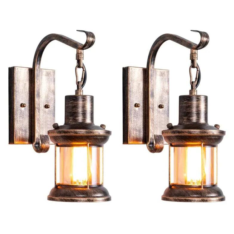 bronze exterior wall lights vintage - Clowas