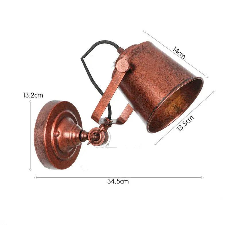 Bucket Adjustable Industrial Wall Lights