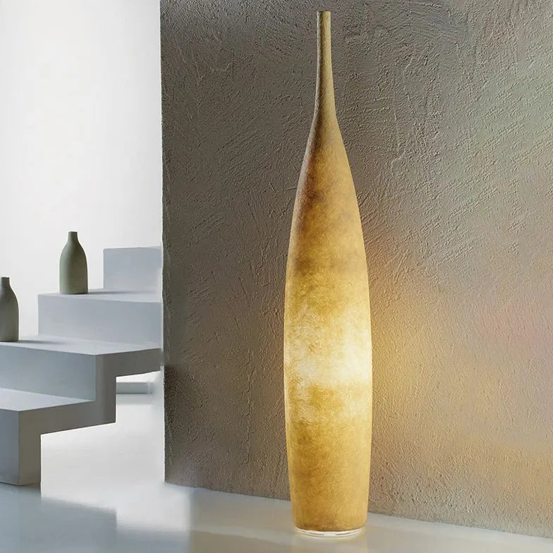 Vase-Shaped Decorative Resin Floor Lamp