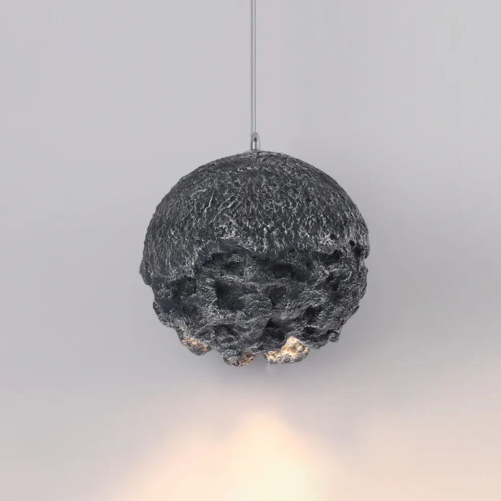 Irregular Imitation Rock Shade Kitchen Pendant Light