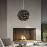 Irregular Imitation Rock Shade Kitchen Pendant Light